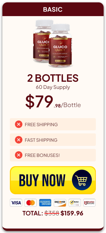 Buy Gluco Quiet 2 Bottle